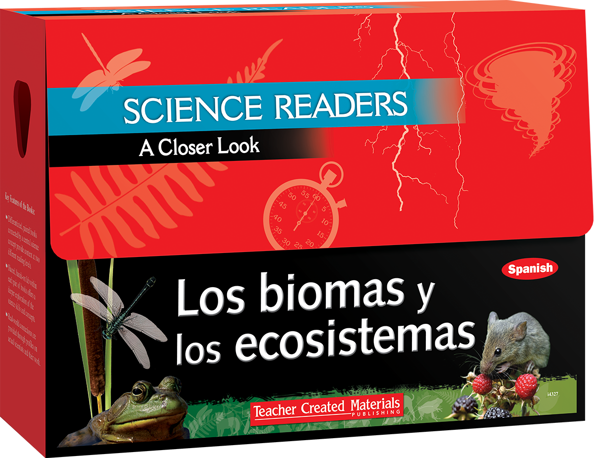 Science Readers A Closer Look Los Biomas Y Los Ecosistemas Biomes And Ecosystems Kit Spanish Version - 