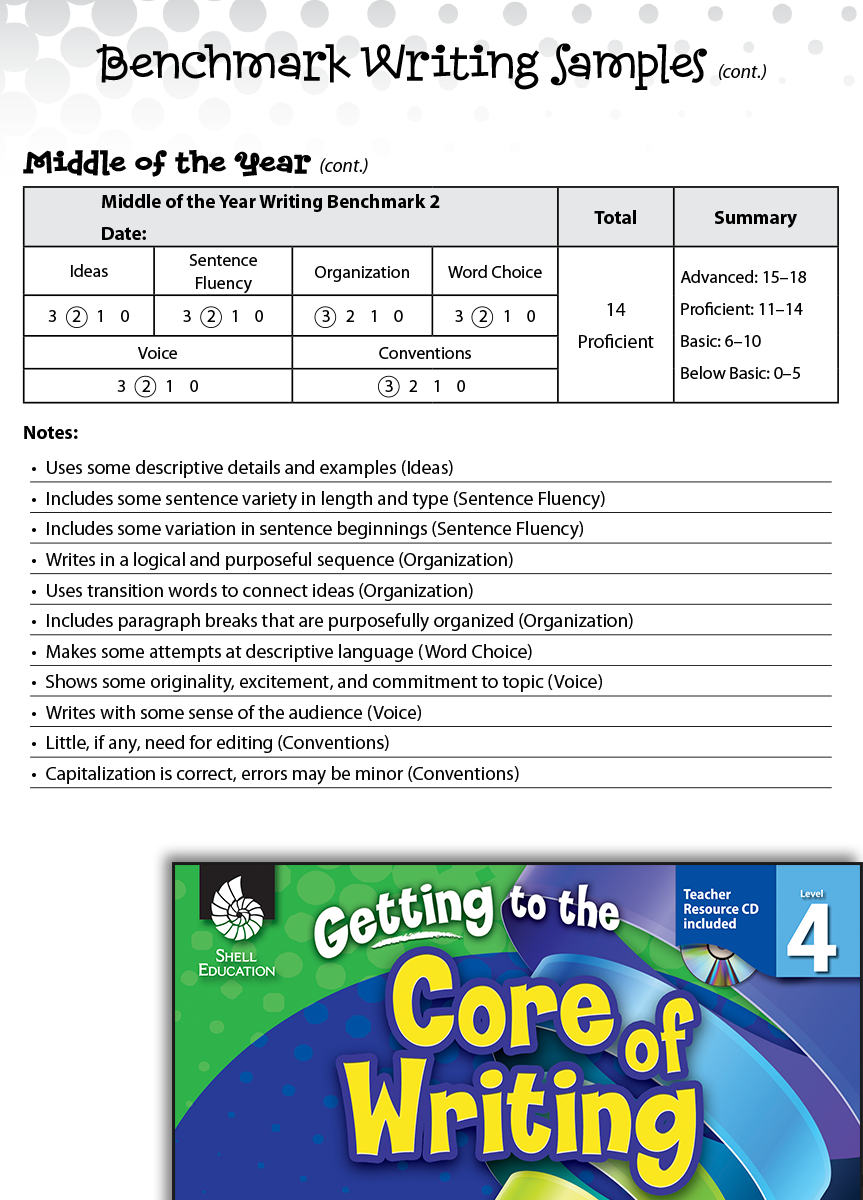 Benchmark Writing Assessment Level 4 | Teachers - Classroom Resources