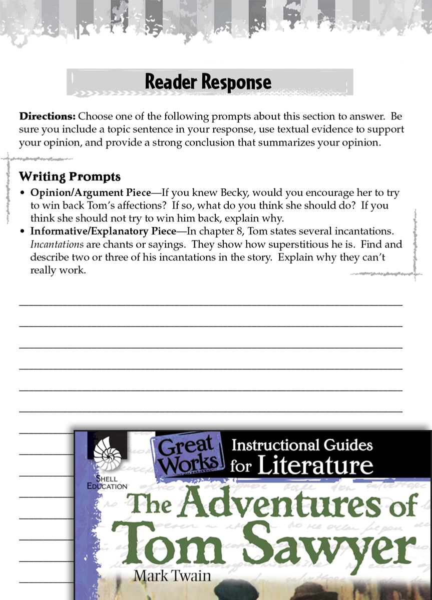 tom sawyer essay prompts