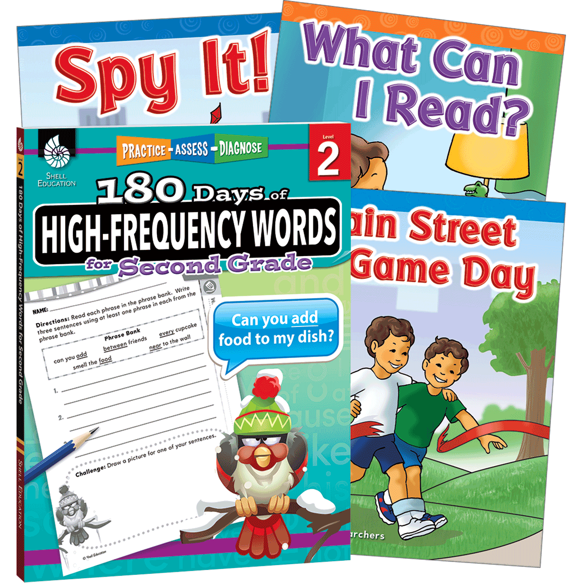 Learn at Home High Frequency Words Bundle Grade 2 4 Book Set 