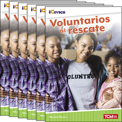 Voluntarios al rescate Guided Reading 6-Pack