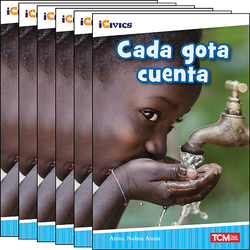 Cada gota cuenta Guided Reading 6-Pack