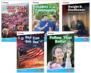 iCivics Grade 2: Leadership & Responsibility 5-Book Set