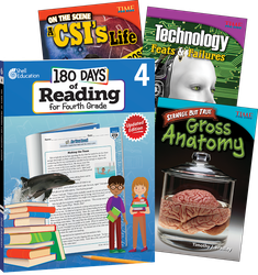 Learn-at-Home Reading: Bundle Grade 4: 4-Book Set