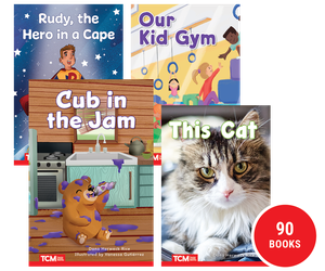 Decodable Books: Grades PK-K Through Grade 2 Complete 90-Book Set