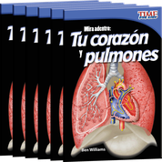 Mira adentro: Tu corazón y tus pulmones Guided Reading 6-Pack