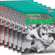 Batter Up! History of Baseball Guided Reading 6-Pack
