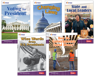 iCivics Grade 4: Leadership & Responsibility 5-Book Set