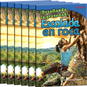 ¡Desafiando la gravedad! Escalada en roca Guided Reading 6-Pack