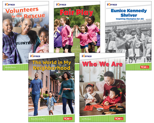 iCivics Grade 1: Community & Social Awareness 5-Book Set