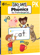 180 Days of Phonics for Prekindergarten