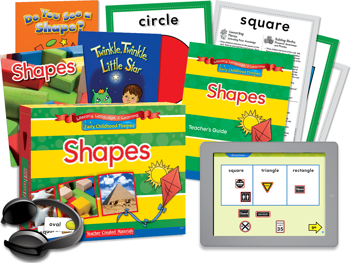 Early Childhood Themes: Shapes Kit | Teacher Created Materials