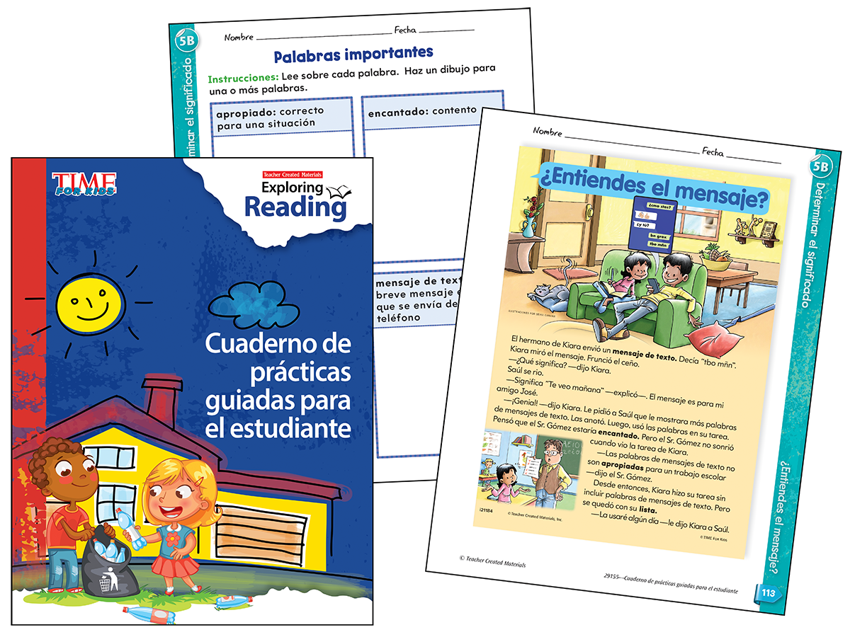 exploring-reading-level-1-complete-kit-spanish-teacher-created