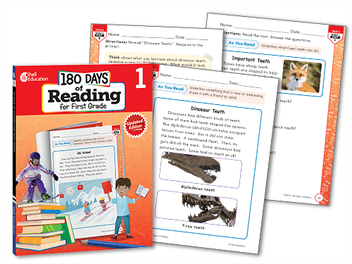 180 Days Books: Writing, Spelling, & Printing for Grade 2 - Set of