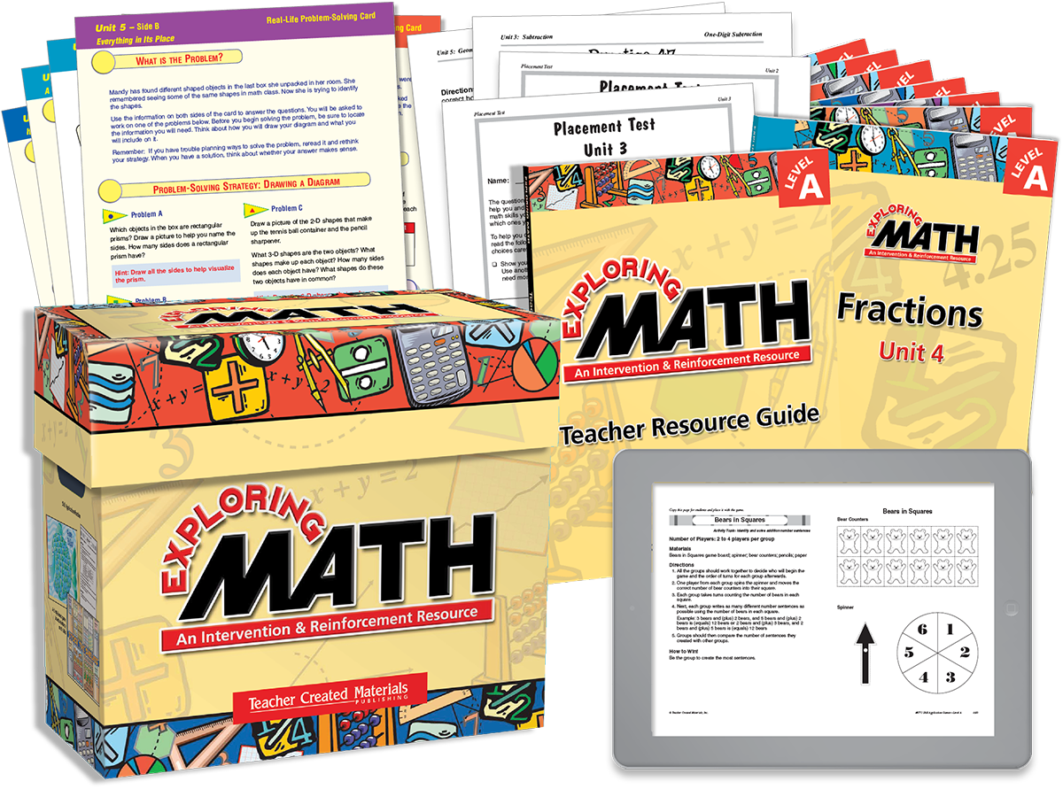 Exploring Math Intervention And Reinforcement Resources Teacher Created Materials